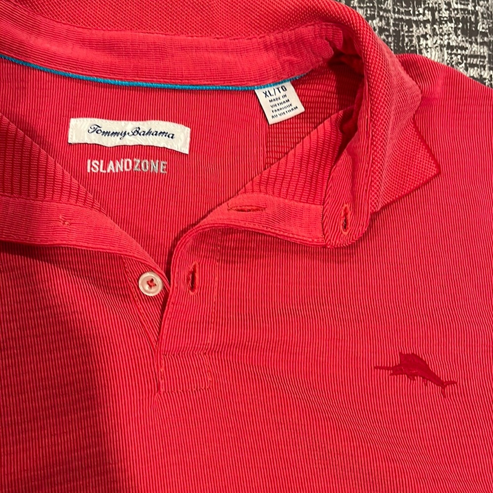 X-Large Red Tommy Bahama Polo